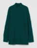 Picture of Roll Neck Draped Loose Knitwear